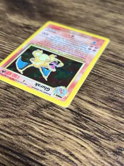 Glurak Base Set Holo Deutsch Vintage Pokemon Karte MP/LP - Image 5