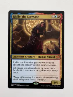 Rielle the Everwise MTG Magic the Gathering Card NM Near Mint IKO - Image 1