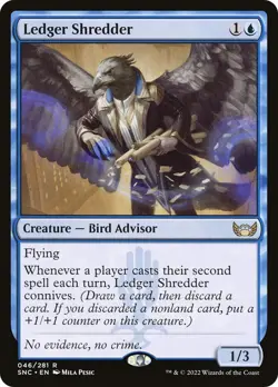 Ledger Shredder Streets of New Capenna NM MTG - Image 1