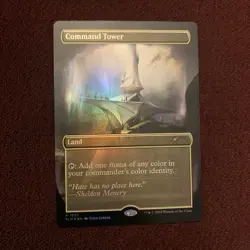 Command Tower (1697) (Rainbow Foil) Secret Lair Drop Foil - Image 1