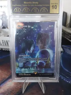 Stay with Me - Rhystic Study (Showcase foil) Final Fantasy: Through the Ages - Image 1