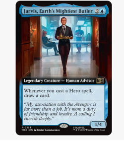 Jarvis, Earth's Mightiest Butler - Extended Art Commander: Marvel Super Heroes - Image 1