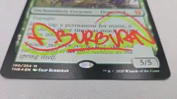 Nyxbloom Ancient Theros Beyond Death Foil NM Signed By Artist Filip Burburan - Image 3