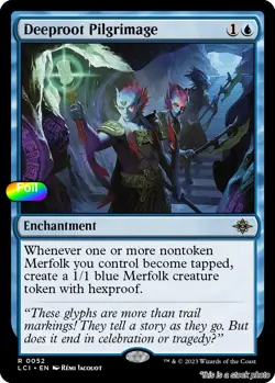 MTG Foil Deeproot Pilgrimage 52 The Lost Caverns of Ixalan NM Magic - Image 1