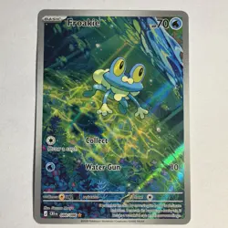 Pokemon TCG: Froakie 88/86 Chaos Rising Pokemon Card NM - Image 1