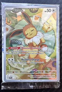 Eevee - 173 SVP Prismatic Evolutions ETB Promo Card Pack SEALED - Image 3