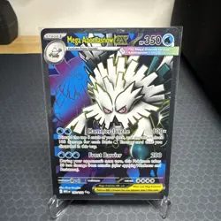 Pokemon Mega Abomasnow EX Full Art Holo Ultra Rare 157/132 Me01 350 HP - Image 1