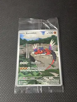 Koraidon SVP014 Scarlet & Violet ETB Promo Pokemon TCG Card NM - Image 1