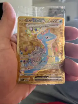 Lapras ex 164 Sv: Scarlet & Violet Promo Cards Holo Sealed - Image 1