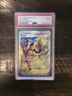 PSA 9 Grant #GG62 Pokemon Crown Zenith Full Art - Image 1