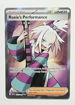 Roxie's Performance 112/086 - Full Art Ultra Rare - Chaos Rising - Pokemon NM - Image 1