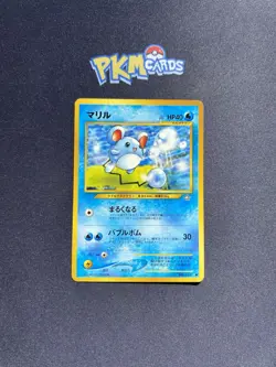 Pokemon TCG Marill Neo Genesis No.183 Regular Japanese Card LP. - Image 1