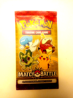 2023 McDonald Pokemon TCG Match & Battle 4 Cards Booster Pack - Factory Sealed - Image 1