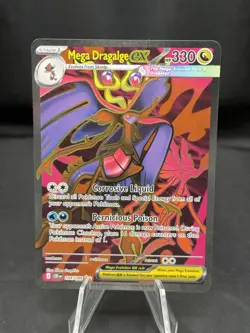 Pokemon TCG- Mega Dragalge ex 104/086 Ultra Rare Full Art- Chaos Rising - Image 1