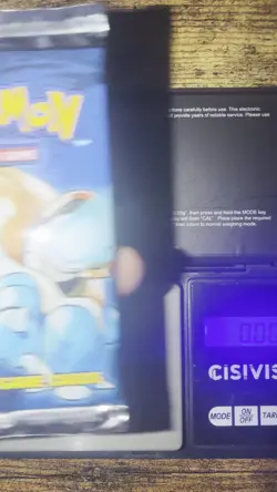Pokemon Base Set Booster Pack Blastoise Art Sealed 21.46g Heavy - Image 2