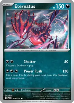 ETERNATUS 069/094 PHANTASMAL FLAMES POKEMON NM/MINT PACK FRESH - Image 1