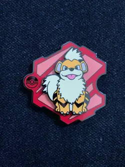 Growlithe 151 Pokemon Journey Puzzle Fridge Magnet S-Chinese HO96 - Image 1