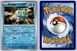 Froakie 056/167 Reverse Holo Common Twilight Masquerade Pokemon Near Mint - Image 3