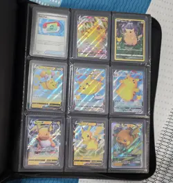 My Pokemon Binder Collection 233 Cards Total w/ Ringless Top Loader Binder - Image 2