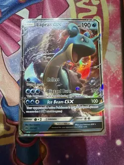 Lapras GX 35/149 Holo Rare GX Sun & Moon Pokemon LP - Image 1