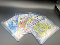 Pokemon EX Full Art Tera Form 4 Pack NM Lot Scarlet & Violet - Image 1