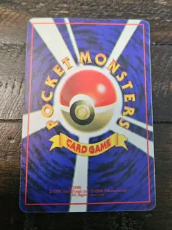 Sabrina's Venonat Vintage Japanese Pokemon Vending Sticker Prism Holo - Image 2