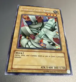 Yu-Gi-Oh Alpha the Magnet Warrior DOR-001 Secret Rare - Image 1