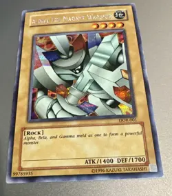 Yu-Gi-Oh Alpha the Magnet Warrior DOR-001 Secret Rare - Image 4