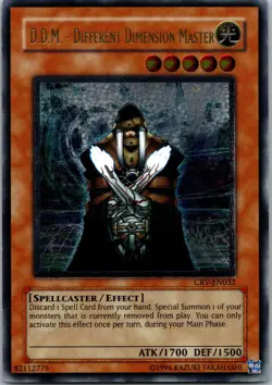Yugioh D.D.M. - Different Dimension Master CRV-EN032 Ultimate Rare NM - Image 1