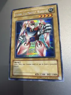 Gamma The Magnet Warrior DOR-003 Secret Rare Yu-Gi-Oh Holo - Image 1