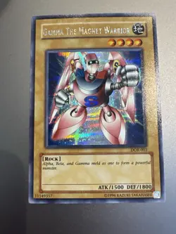 Gamma The Magnet Warrior DOR-003 Secret Rare Yu-Gi-Oh Holo - Image 2