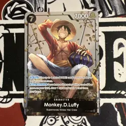 P-075 Monkey.D.Luffy Promo Card TS-02 Tin Set 02 ENGLISH - Image 1
