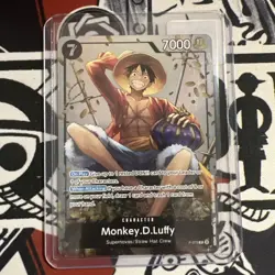 P-075 Monkey.D.Luffy Promo Card TS-02 Tin Set 02 ENGLISH - Image 3