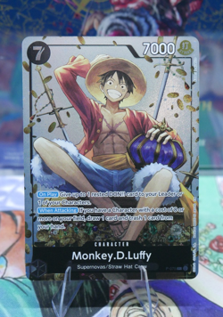 One Piece TCG Monkey D. Luffy P-075 English Promo Tin Set Vol 2 Exclusive ENG - Image 1