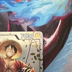 Bandai Monkey D. Luffy Character Promo Foil P-075 EN One Piece Card Game - Image 5