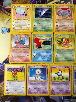 Pokemon Neo Revelation 37/37 Complete Uncommon & Common Set Unlimited NM - Image 2