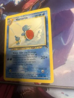 Pokemon Wartortle Card Southern Islands 15/18 Non-Holo, Lightly Played - Image 2
