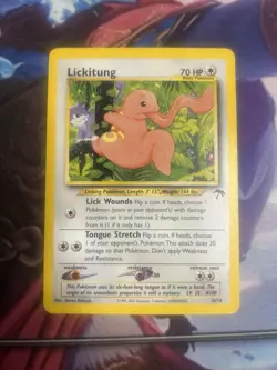 Pokemon Lickitung 16/18 Southern Islands Regular Rare English Card - Image 1