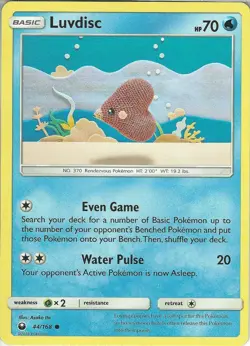 POKEMON CARD LUVDISC 44/168 NO 370 RENDEZVOUS POKEMON TCG CCG - Image 1