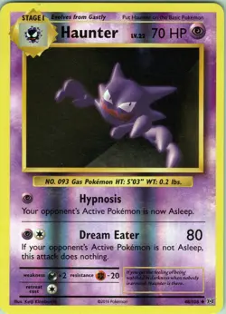 Haunter 48/108 Uncommon - Pokemon TCG XY: Evolutions - Reverse Holo (LP) - Image 1