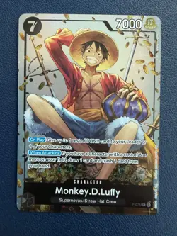 Monkey.D.Luffy (Tin Pack Set Vol. 2) P-075 One Piece Promotion Cards Foil - Image 1