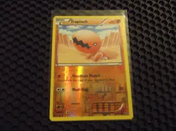 Trapinch 53/111 Pokemon Card Rare Reverse Holo XY Furious Fists 2014 NM - Image 1