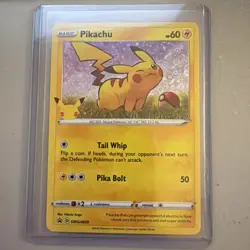 Pikachu SWSH039 SWSH: Sword & Shield Promo Cards Holo - Image 1