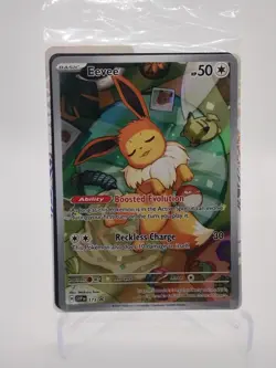 Eevee Scarlet & Violet Promo Cards Holo SEALED Prismatic Evolutions ETB - Image 1