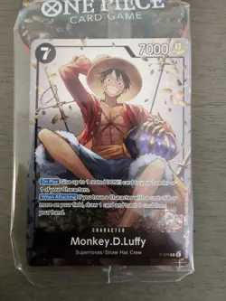 P-075 Monkey.D.Luffy Promo Card OPTCG English - Image 1