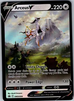 Arceus V Promo SWSH: Sword & Shield Promo Cards SWSH204 NM - Image 1