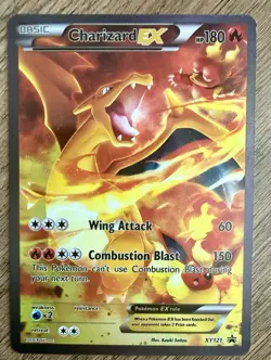 Charizard EX Black Star Promo XY121 Holo Custom Handmade Fan Art Card - Image 1