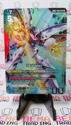 Qubeley LR+ - GD02-036 - Dual Impact Gundam TCG Card Game - English - Image 1