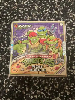 MTG Pizza Bundle Teenage Mutant Ninja Turtles TMT New Sealed Magic the Gathering - Image 2