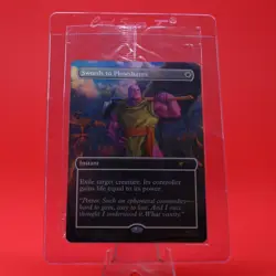 2026 Magic the Gathering PSA Magazine Promo Swords to Plowshares Thanos Sealed - Image 1